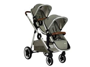 qtus DuetPro Kinderwagen NEW Green 2 in1